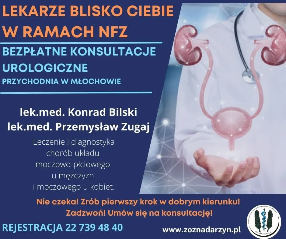 Przemysław Zugaj urolog - gdzie przyjmuje i jak umówić wizytę